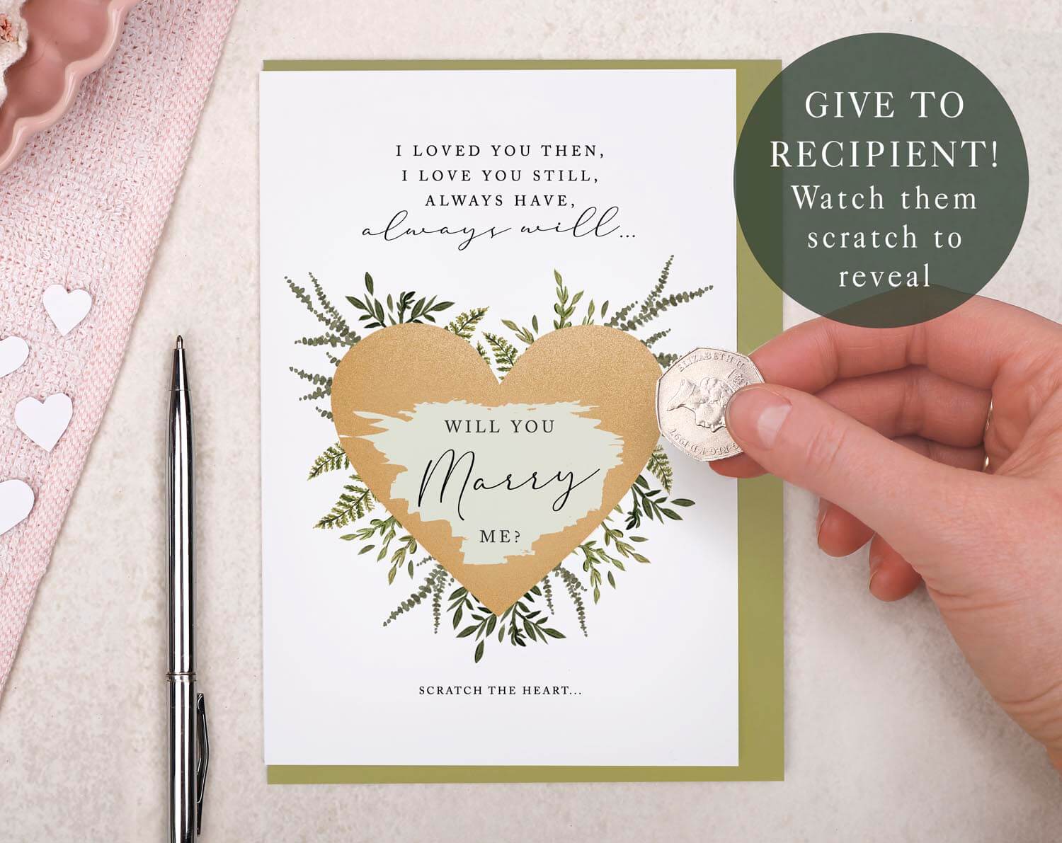 Botanical Poem Will You Marry Me Card. Greeting & Note Cards designed by Making Meadows