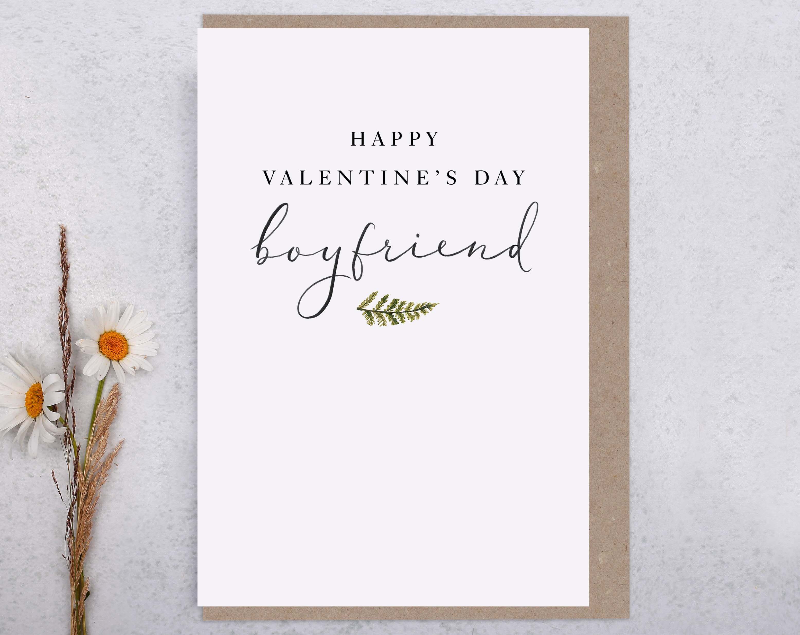 Boyfriend Valentine Card. Greeting & Note Cards designed by Making Meadows