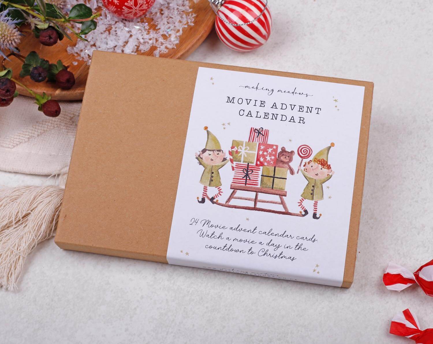 Christmas Movie Advent Calendar. Advent Calendars designed by Making Meadows