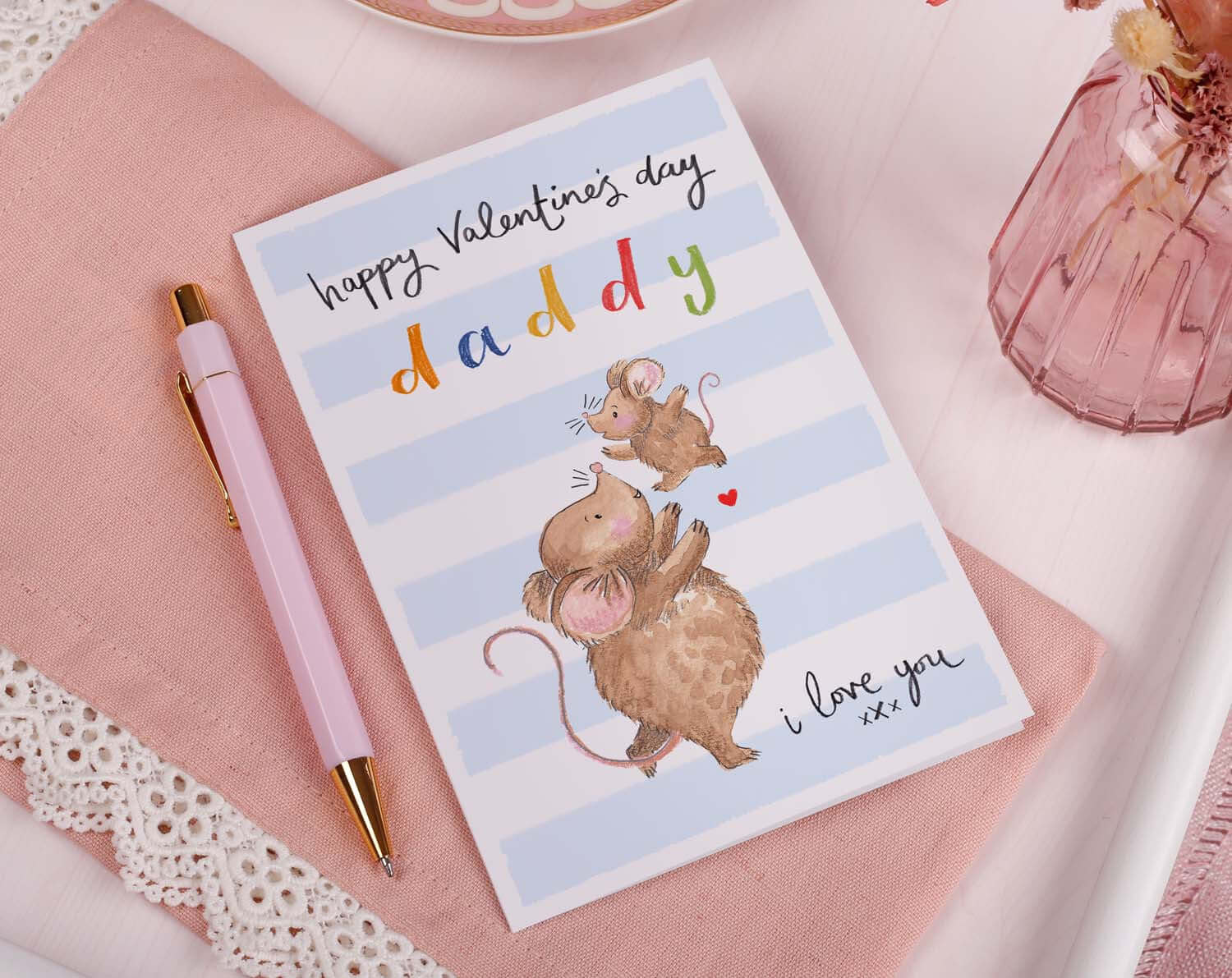Daddy Valentine Card. Greeting & Note Cards designed by Making Meadows