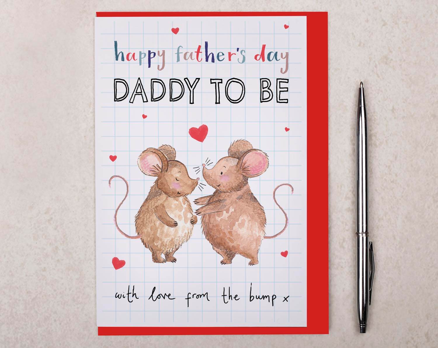 From The Bump Father's Day Card For Daddy To Be. Greeting & Note Cards designed by Making Meadows