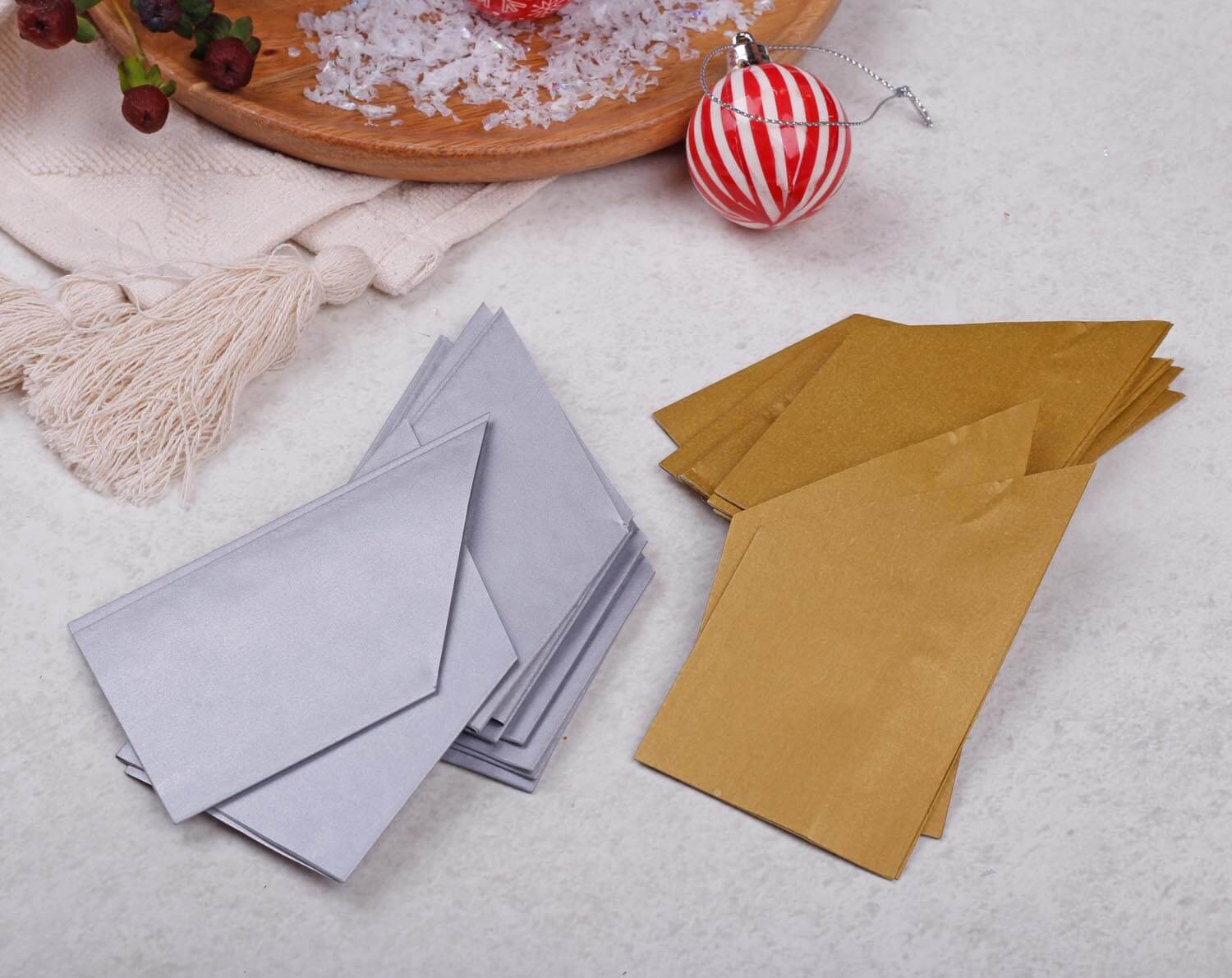 Gold & Silver Christmas Cracker Party Hats