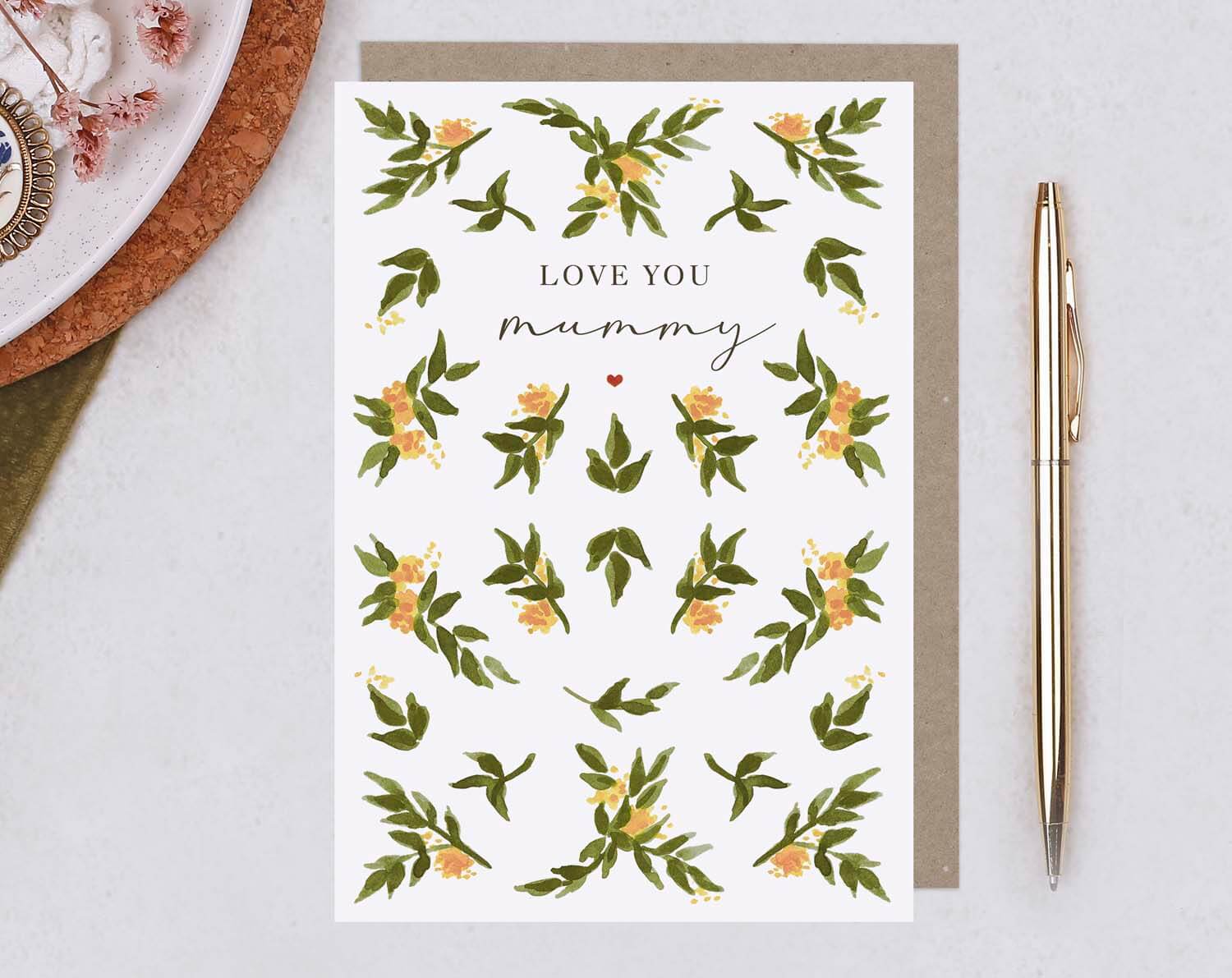 Love you Mummy Card. Greeting & Note Cards designed by Making Meadows