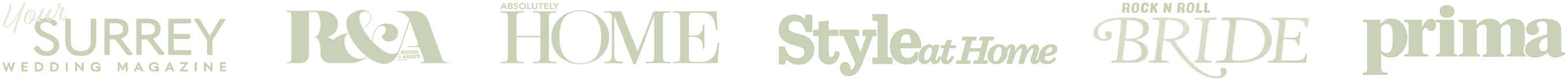 A list of magazines and publications that making meadows has been featured in