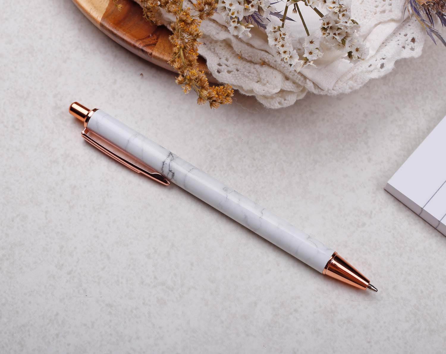 Marble Ballpoint Pen. Pens designed by Making Meadows