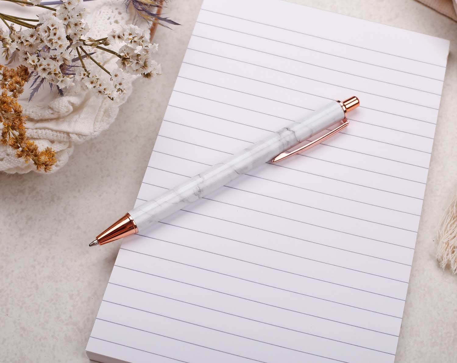 Marble Ballpoint Pen. Pens designed by Making Meadows