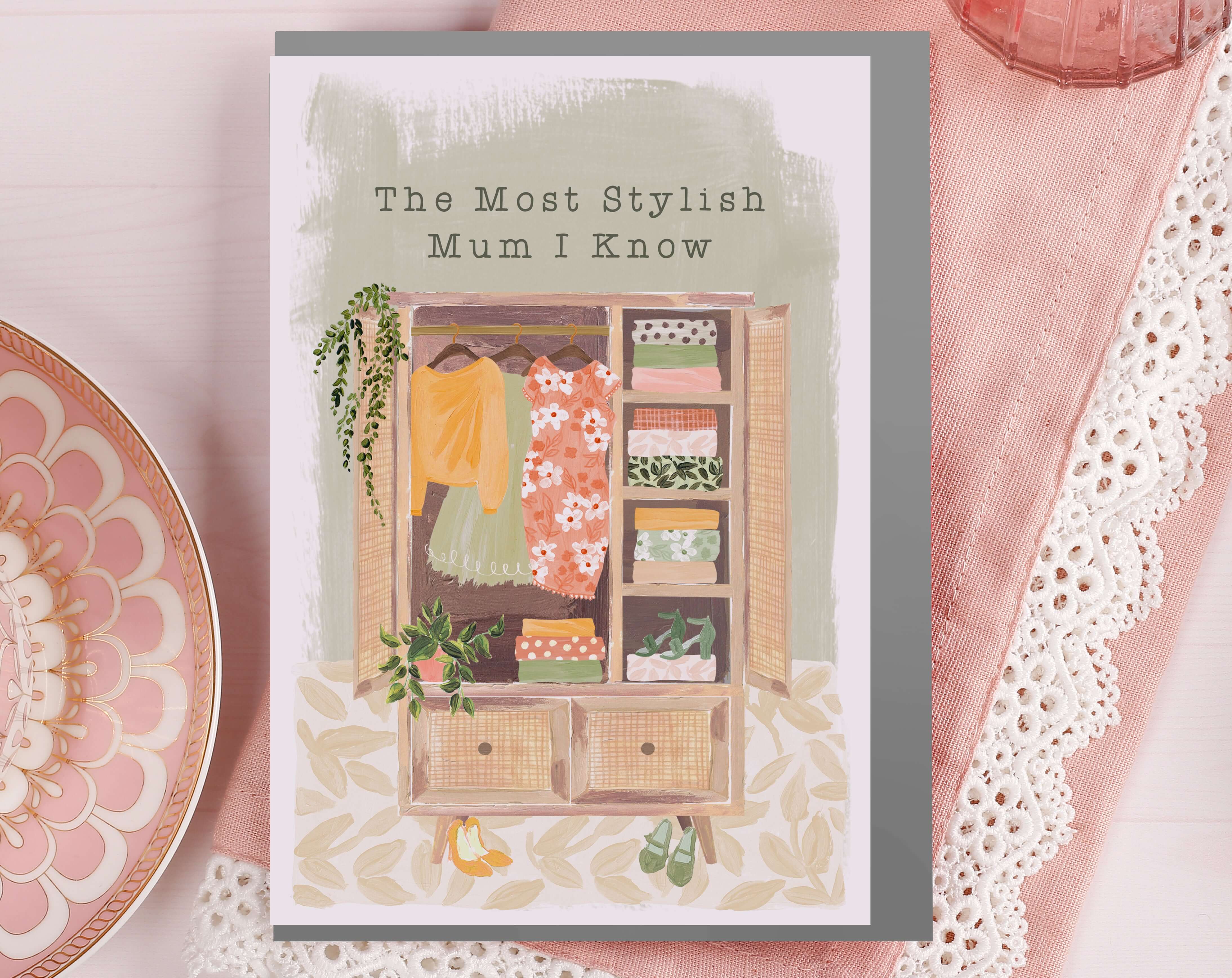 Most Stylish Mum Card. Greeting & Note Cards designed by Making Meadows