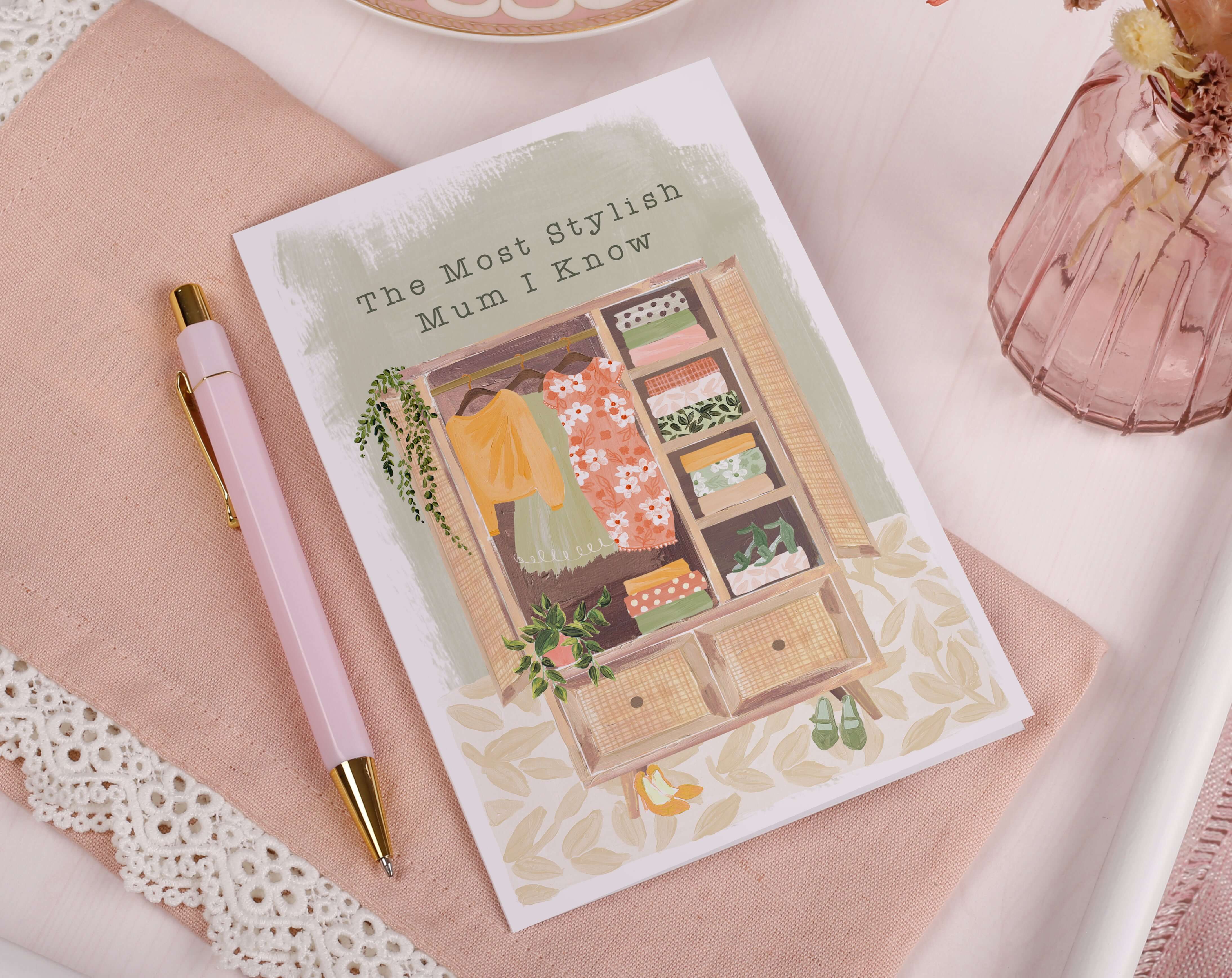 Most Stylish Mum Card. Greeting & Note Cards designed by Making Meadows