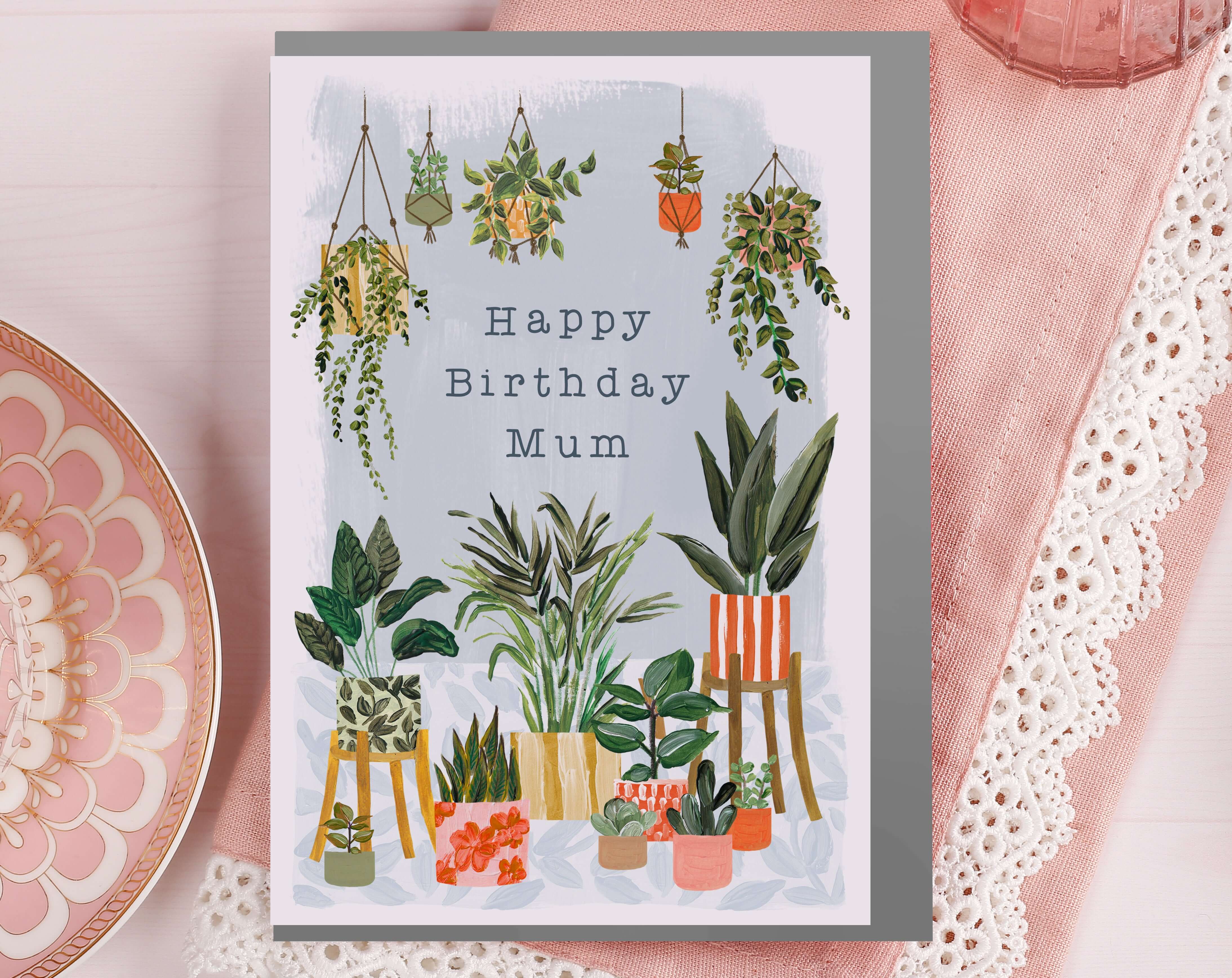 Mum Happy Birthday Card. Greeting & Note Cards designed by Making Meadows