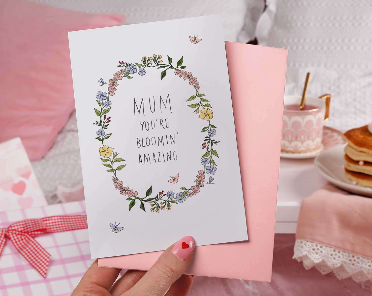 Mum You're Blooming Amazing Card Designed By Making Meadows.