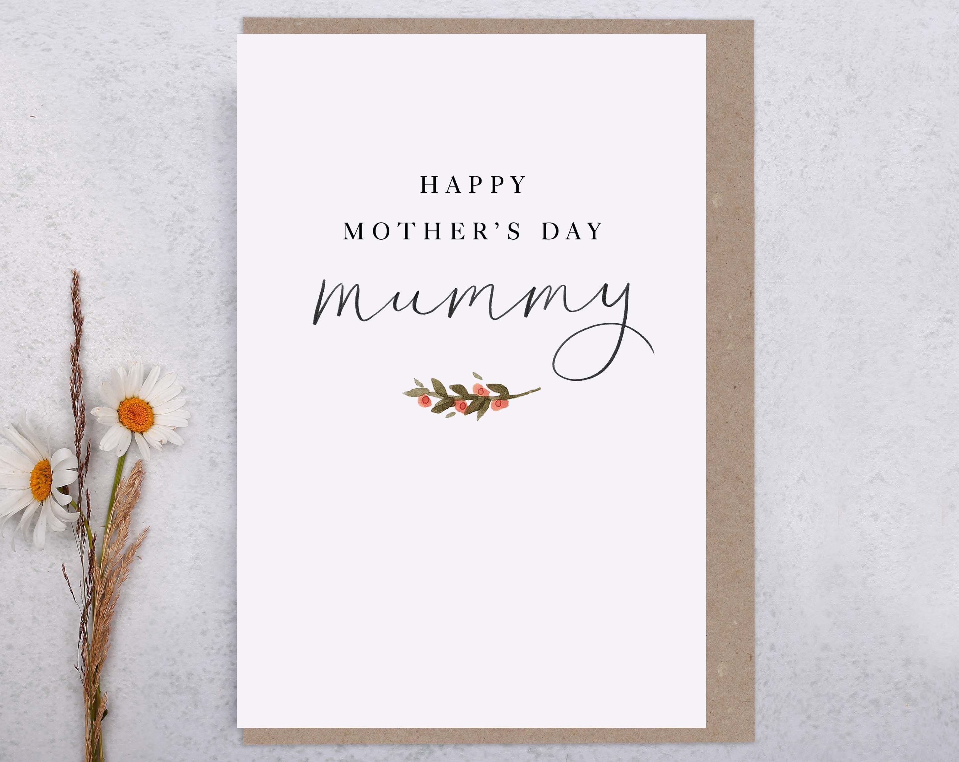 Mummy Mother's Day Card. Greeting & Note Cards designed by Making Meadows