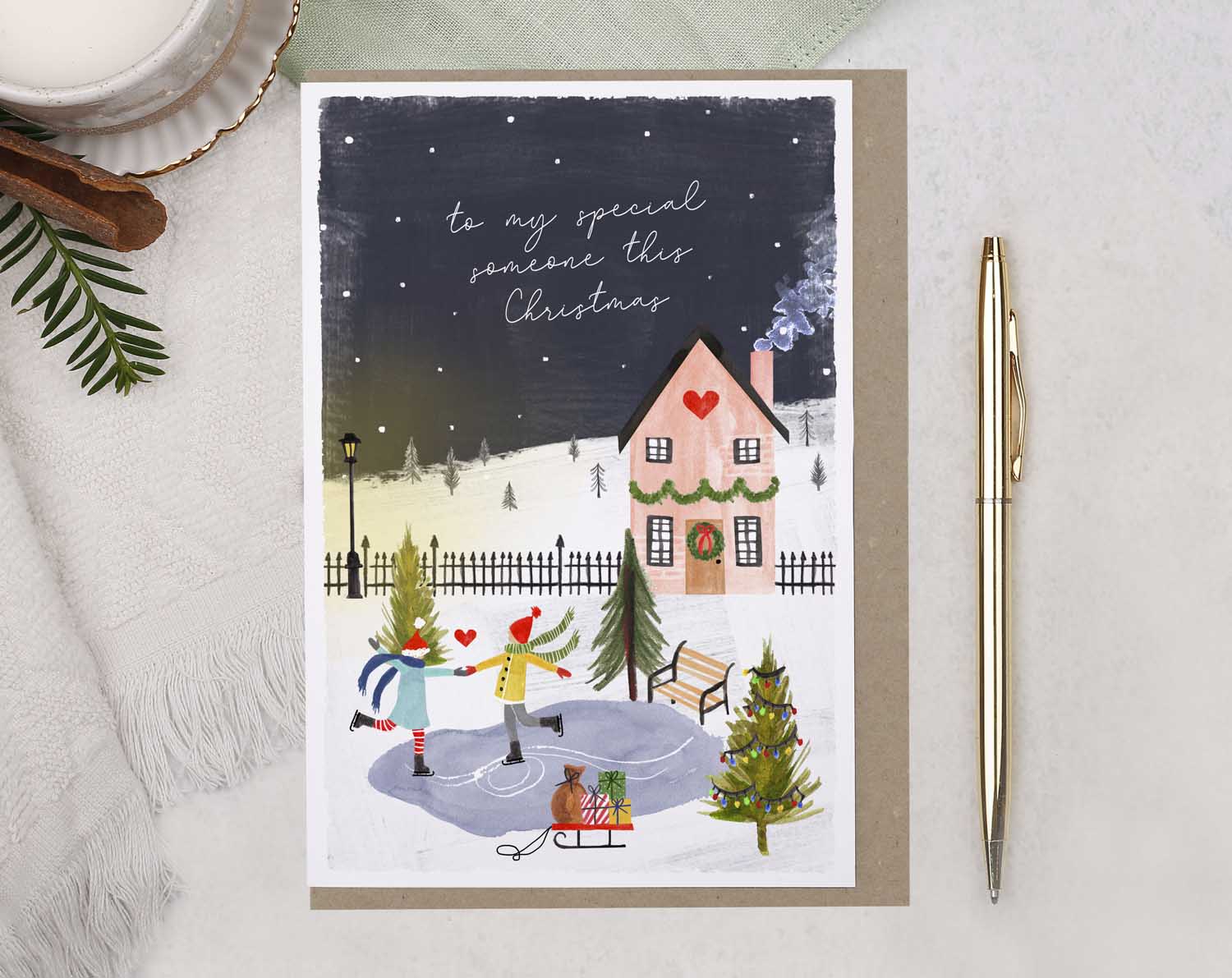 My Special Someone Christmas Card. Greeting & Note Cards designed by Making Meadows