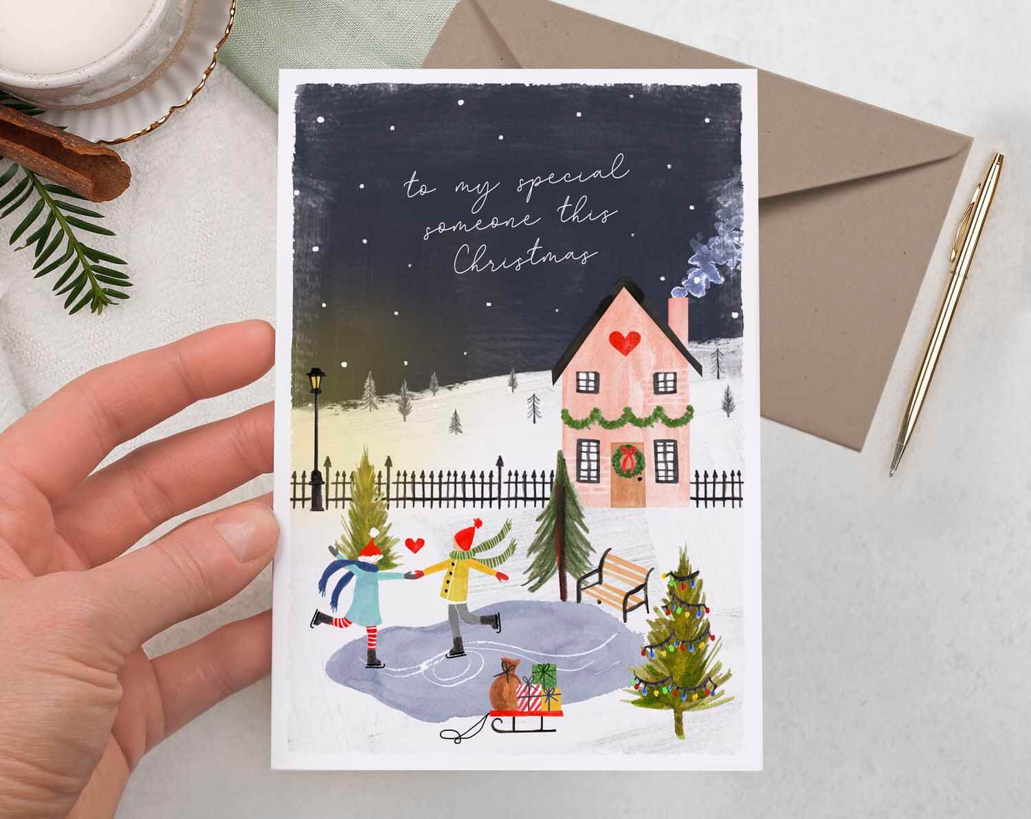 My Special Someone Christmas Card. Greeting & Note Cards designed by Making Meadows