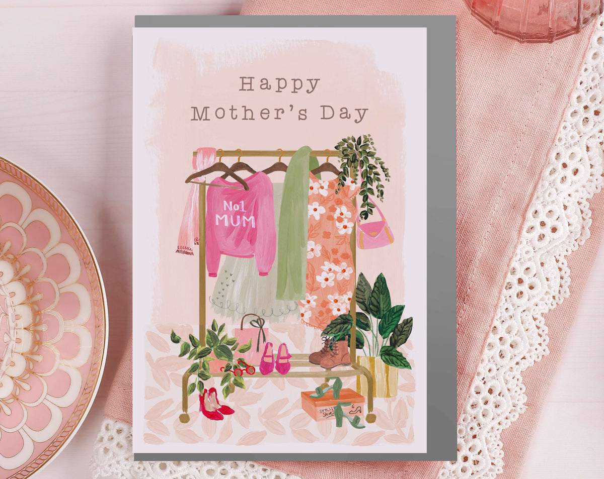 No 1 Mum Mother's Day Card | Small Batch Cards Made in UK – Making Meadows
