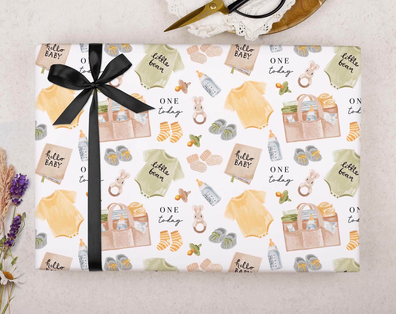 One Today Wrapping Paper. Wrapping Paper designed by Making Meadows