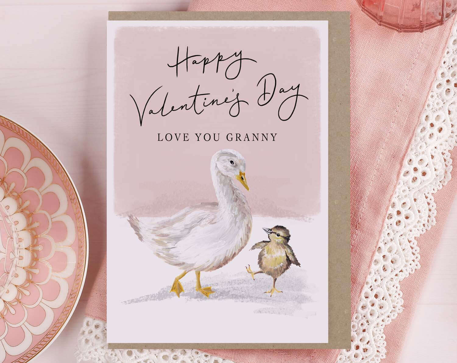 Valentine Card For Granny. Greeting & Note Cards designed by Making Meadows