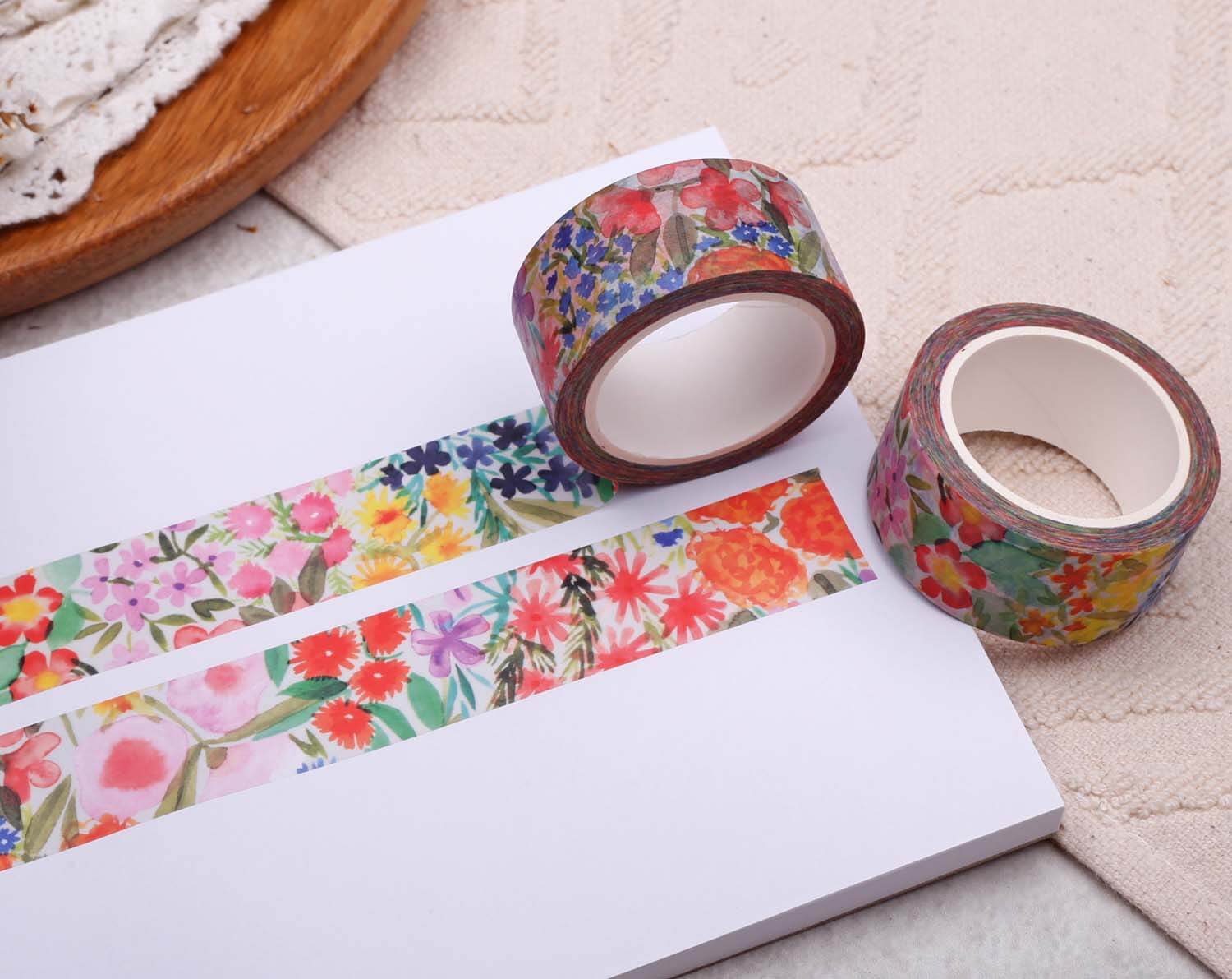 Bold Floral Washi Tape