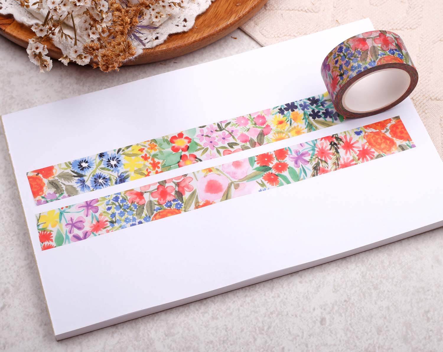 Bold Floral Washi Tape