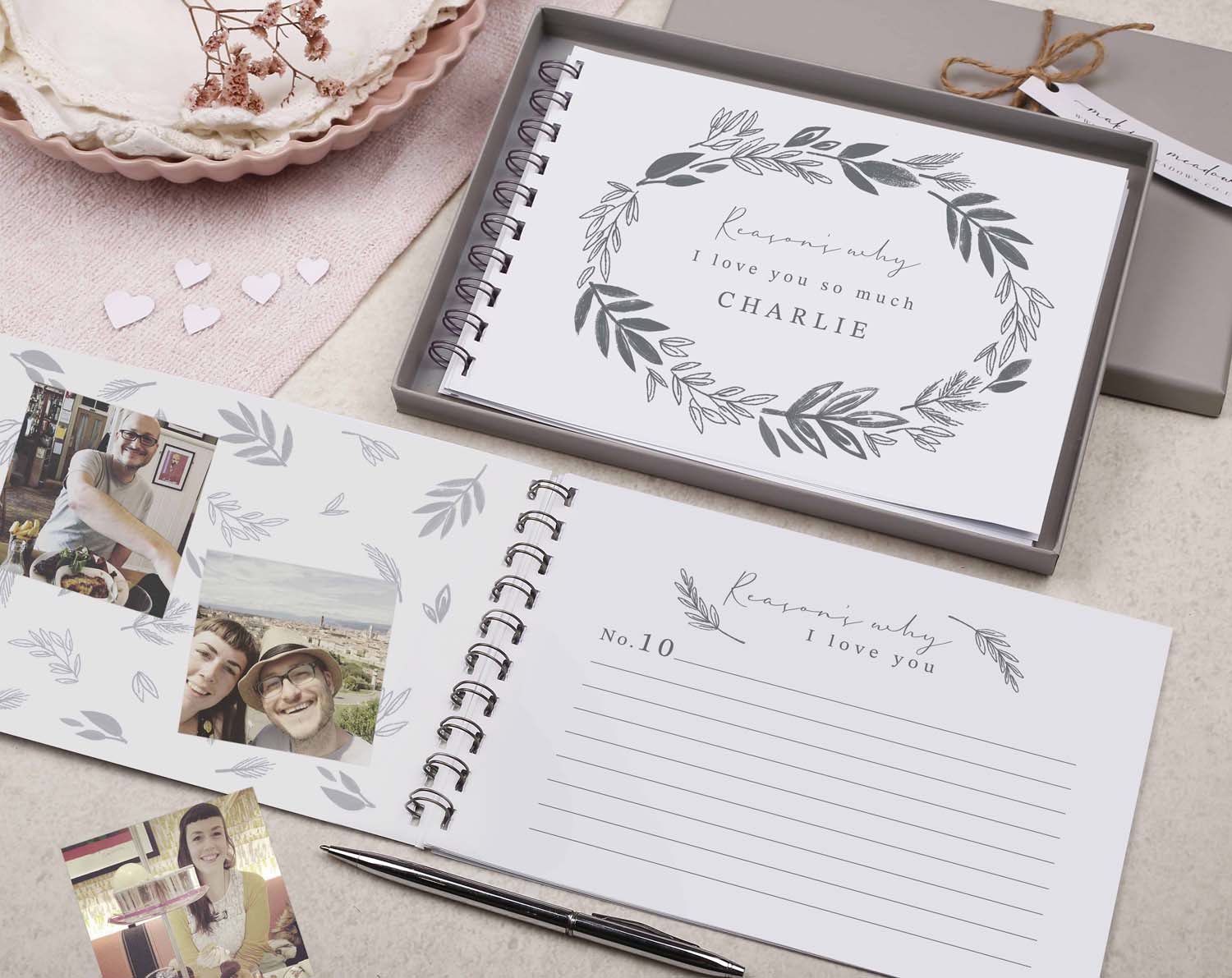 Personalised Reason's Why I Love you Book