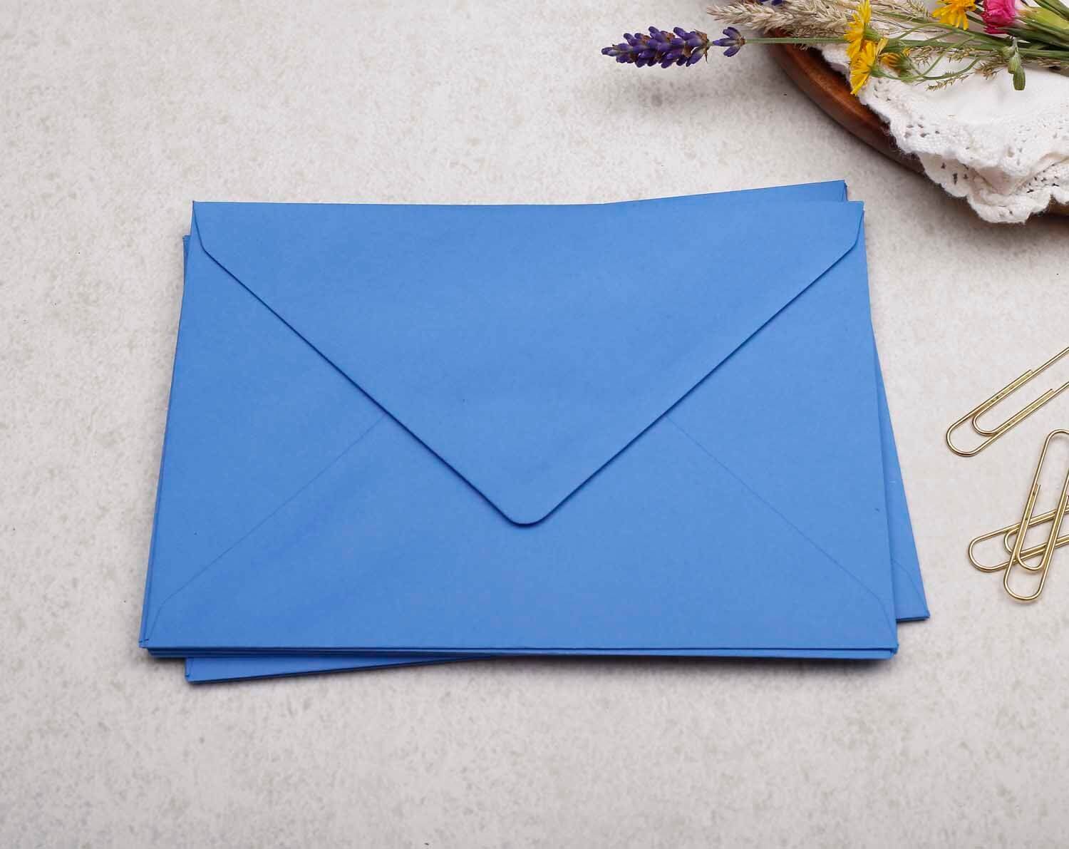 125 x 175mm Blue Envelopes. Envelopes designed by Making Meadows
