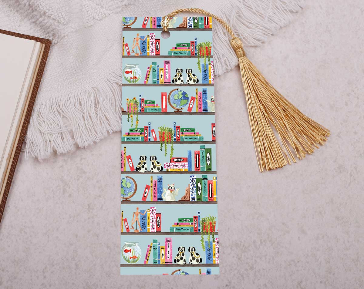 Book Bookmark With Tassel. Bookmarks designed by Making Meadows