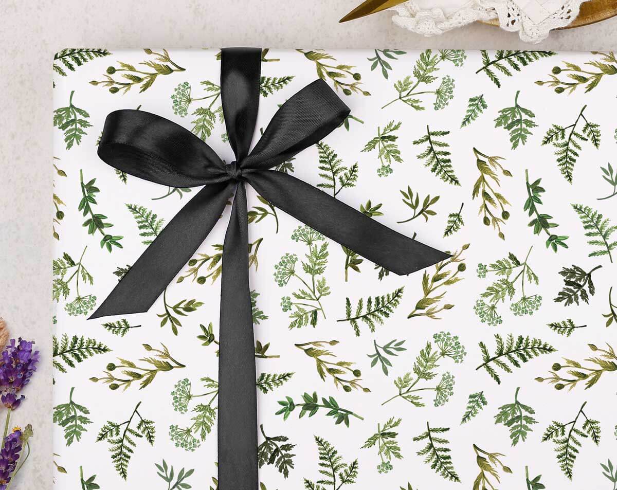 Botanical Wrapping Paper. Wrapping Paper designed by Making Meadows