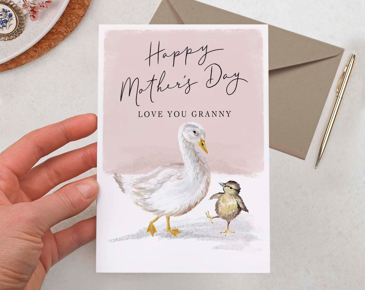 Granny Goose Happy Mother's Day Card | UK Small Batch Cards – Making ...