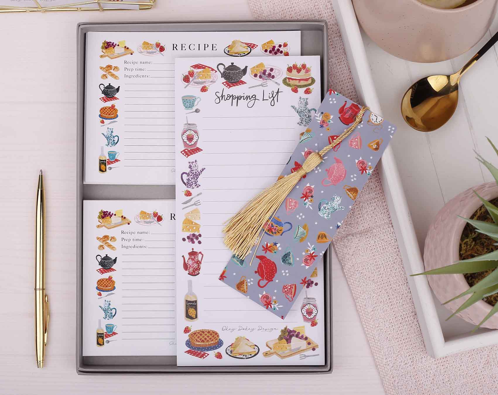 Kitchen Recipe Gift Box. Notebooks & Notepads designed by Making Meadows