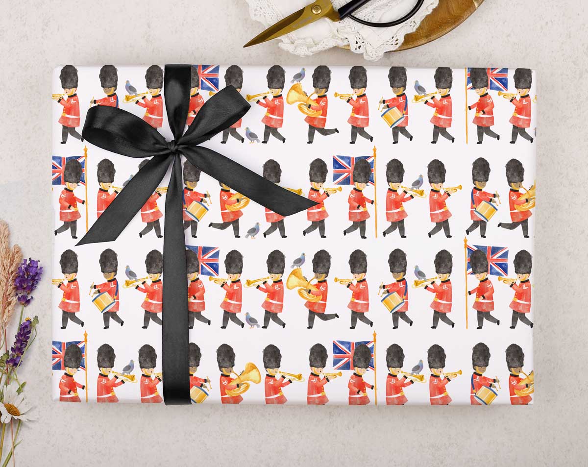 London Wrapping Paper. Wrapping Paper designed by Making Meadows