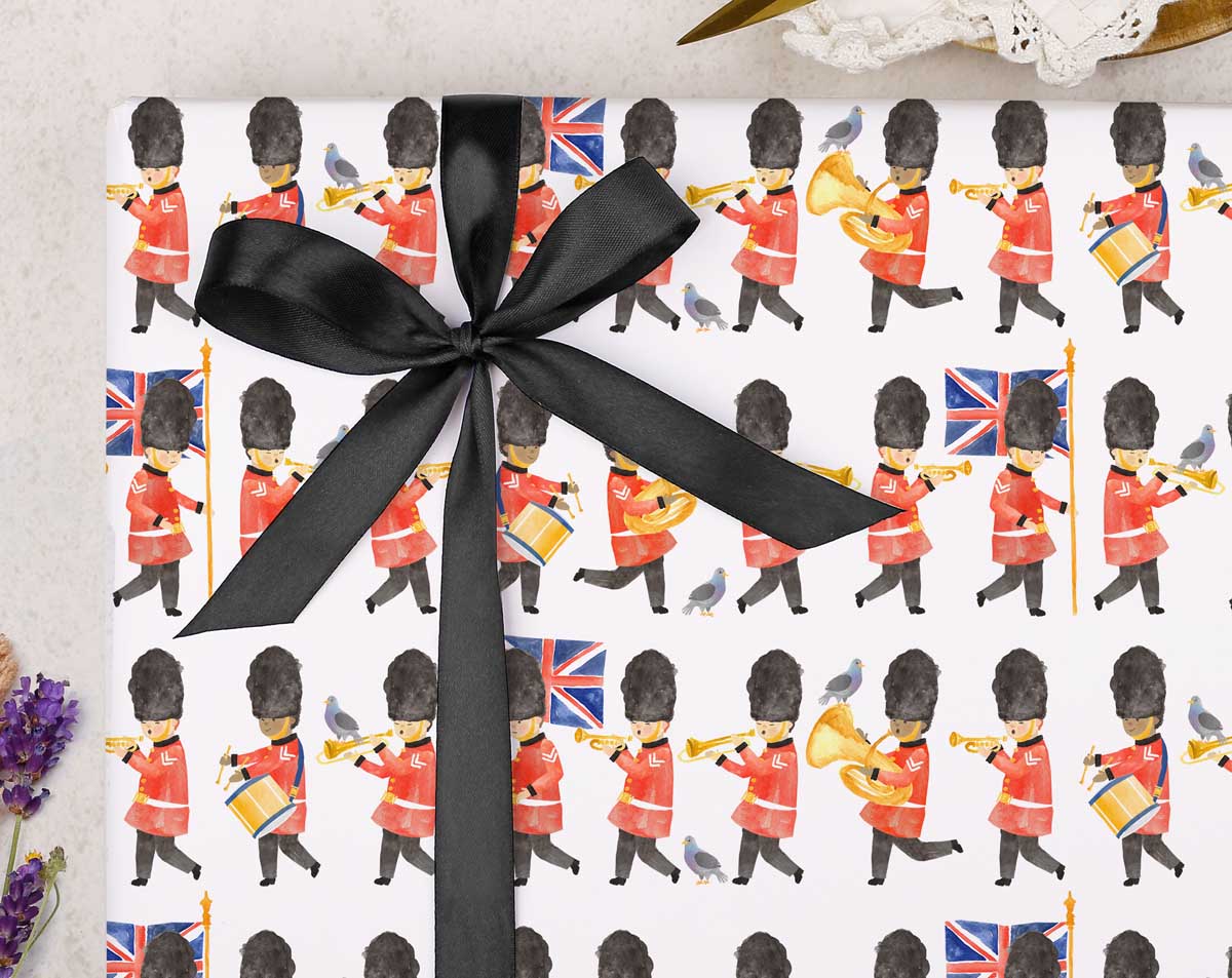 London Wrapping Paper. Wrapping Paper designed by Making Meadows