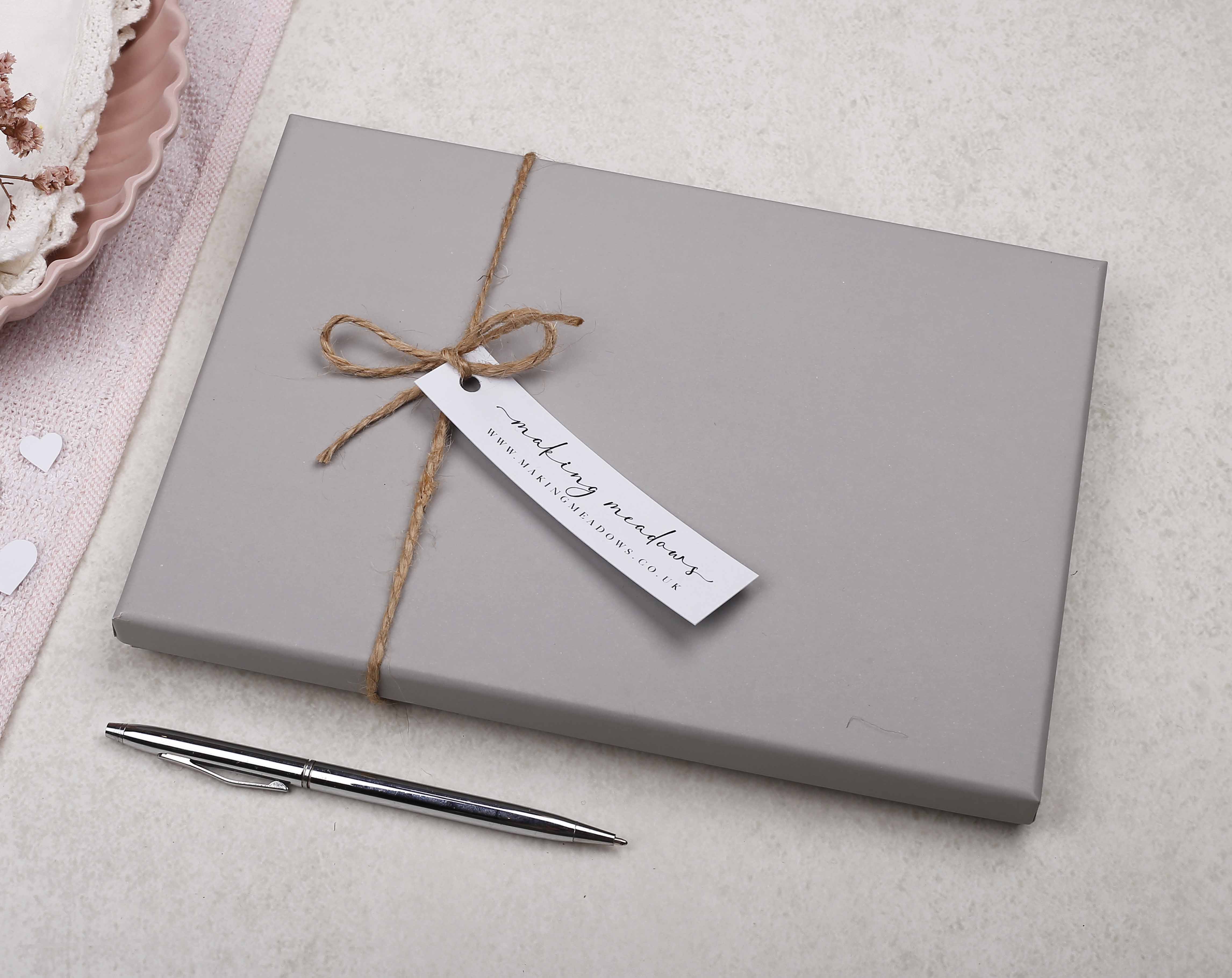 Personalised Reason's Why I Love you Book. Stationery designed by Making Meadows