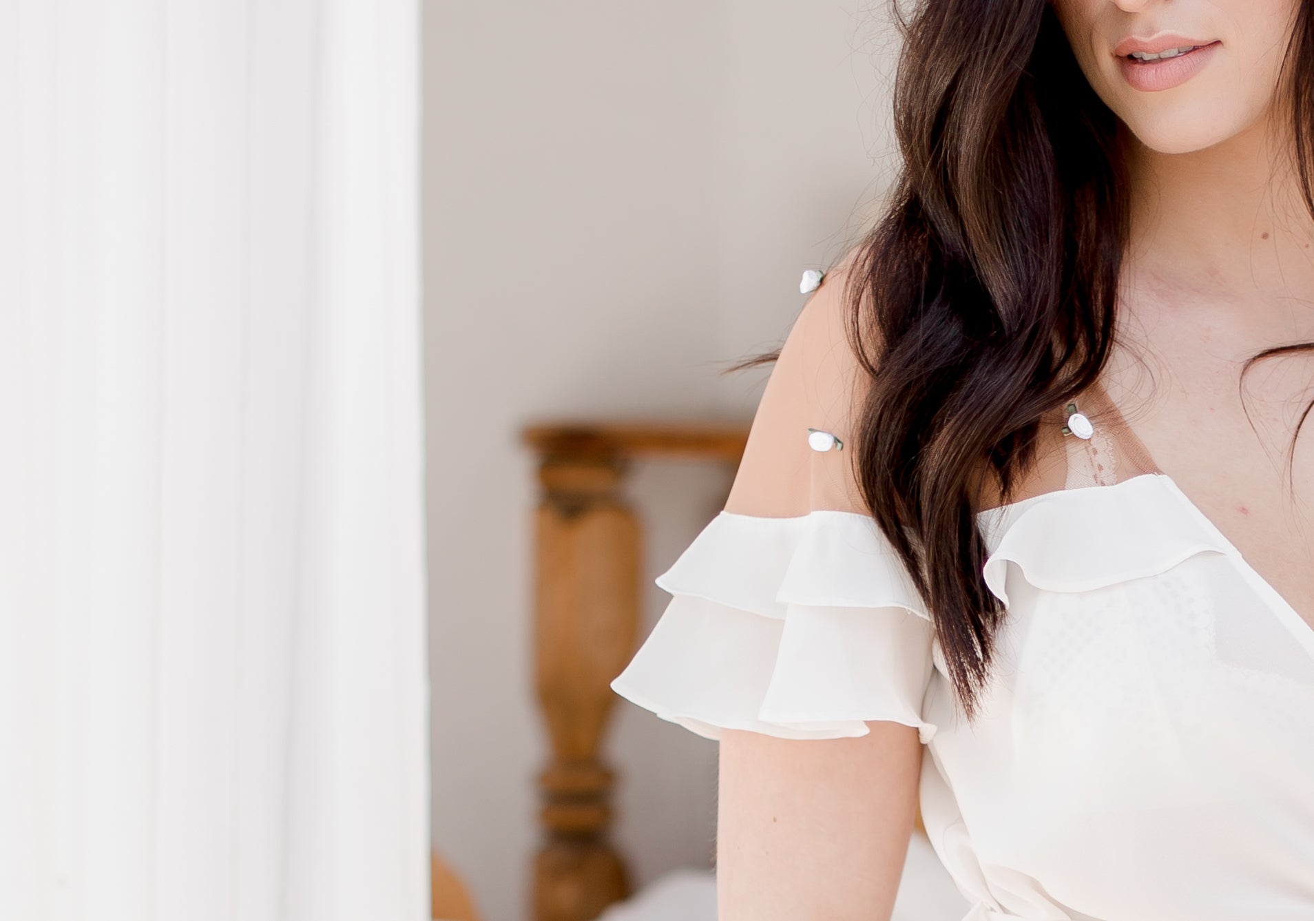 a girl in wedding dress holding a Complete Wedding Stationery Checklist