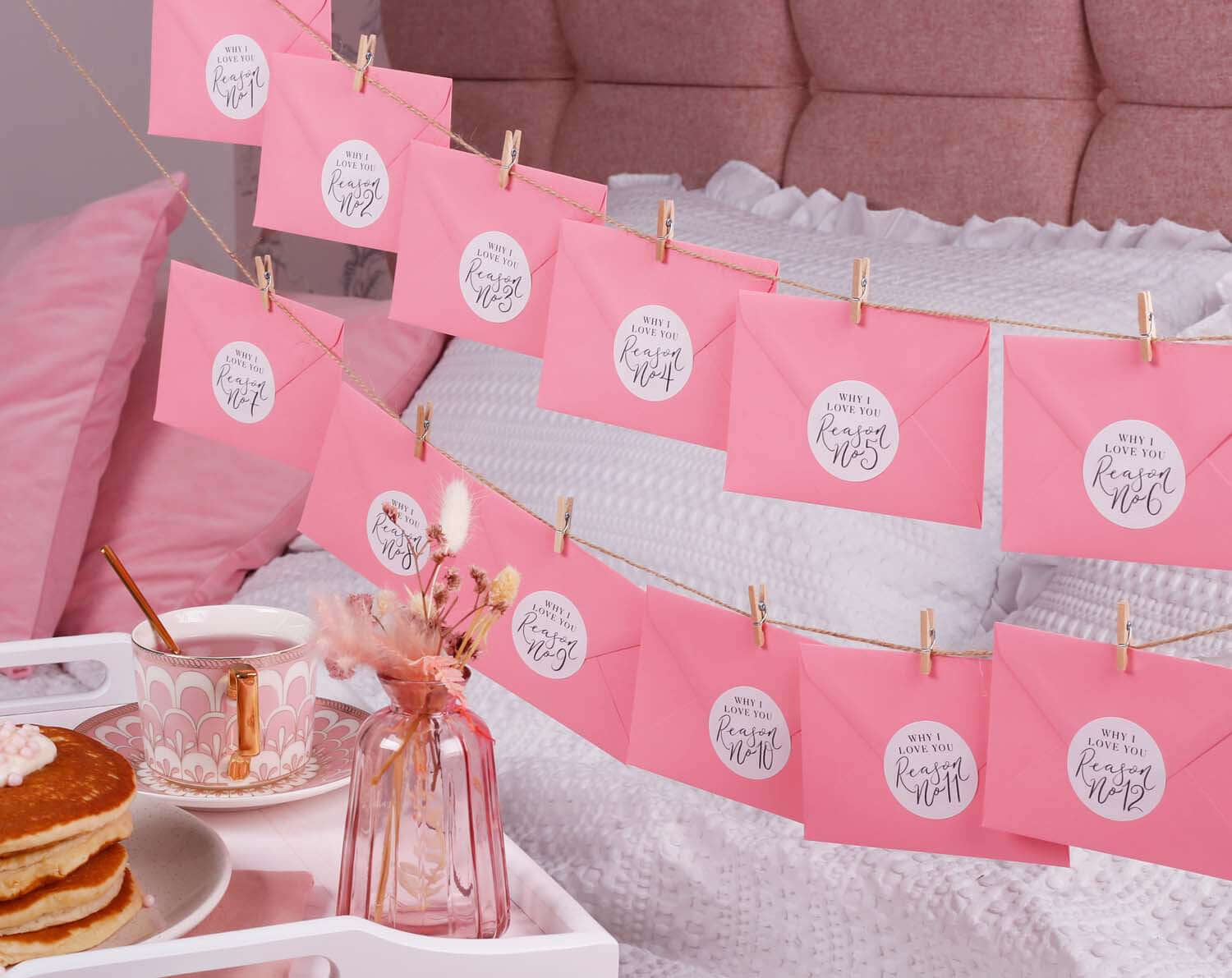 12 Reasons Why I Love You Kit. Stationery designed by Making Meadows