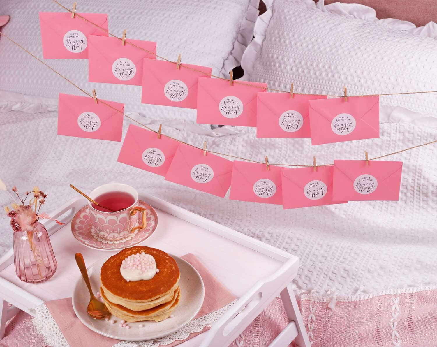 12 Reasons Why I Love You Kit. Stationery designed by Making Meadows