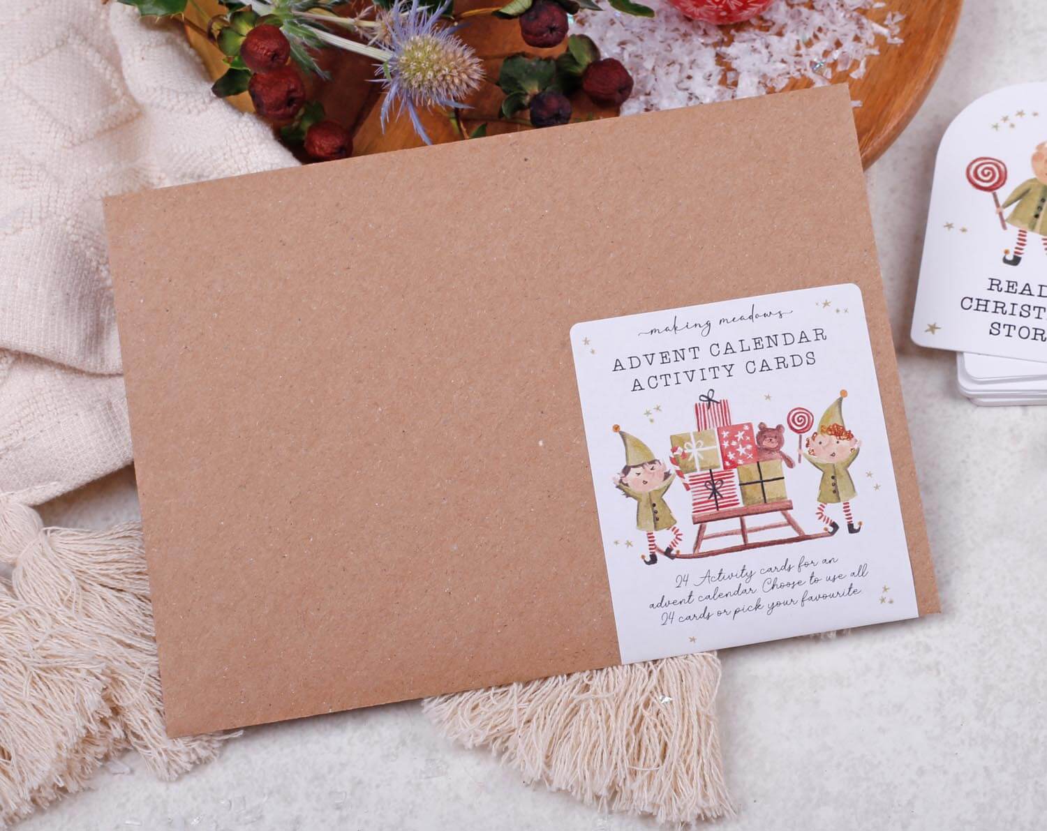 Activity Cards For Christmas Advent Calendar. Advent Calendars designed by Making Meadows