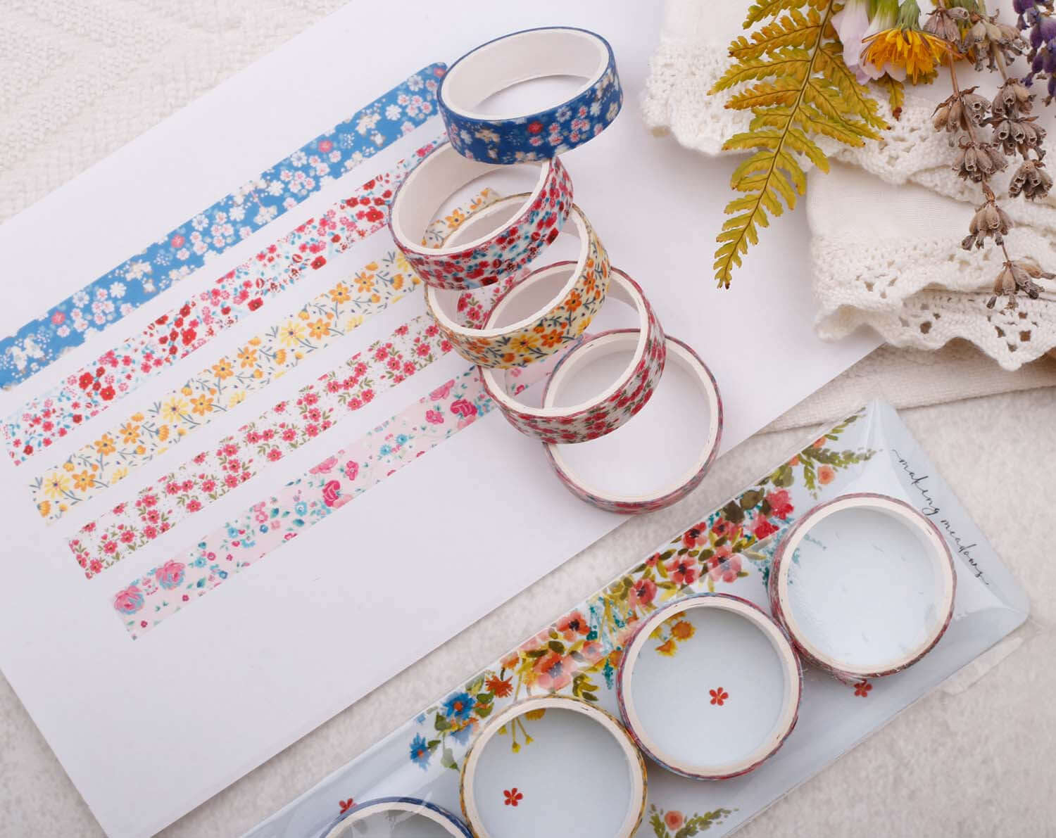 Ditsy Floral Washi Tape designed by Making Meadows