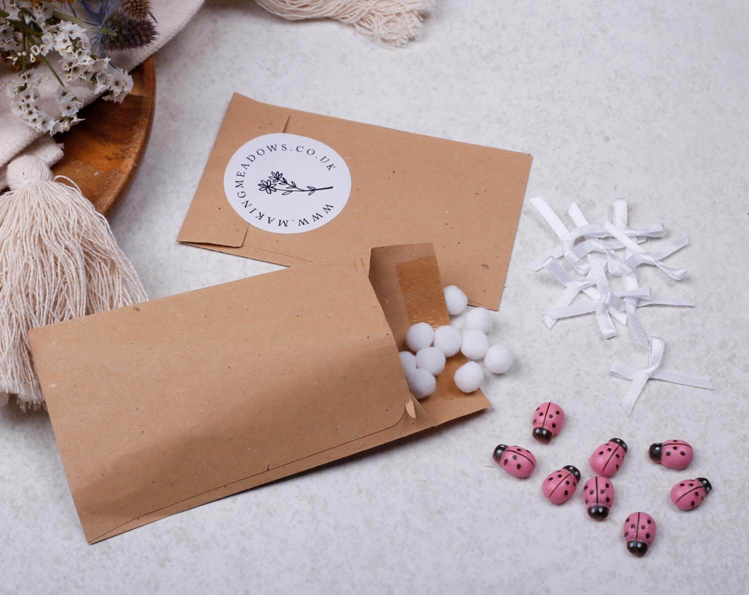 Floral Make Your Own Greeting Card Kit. Craft Kits designed by Making Meadows