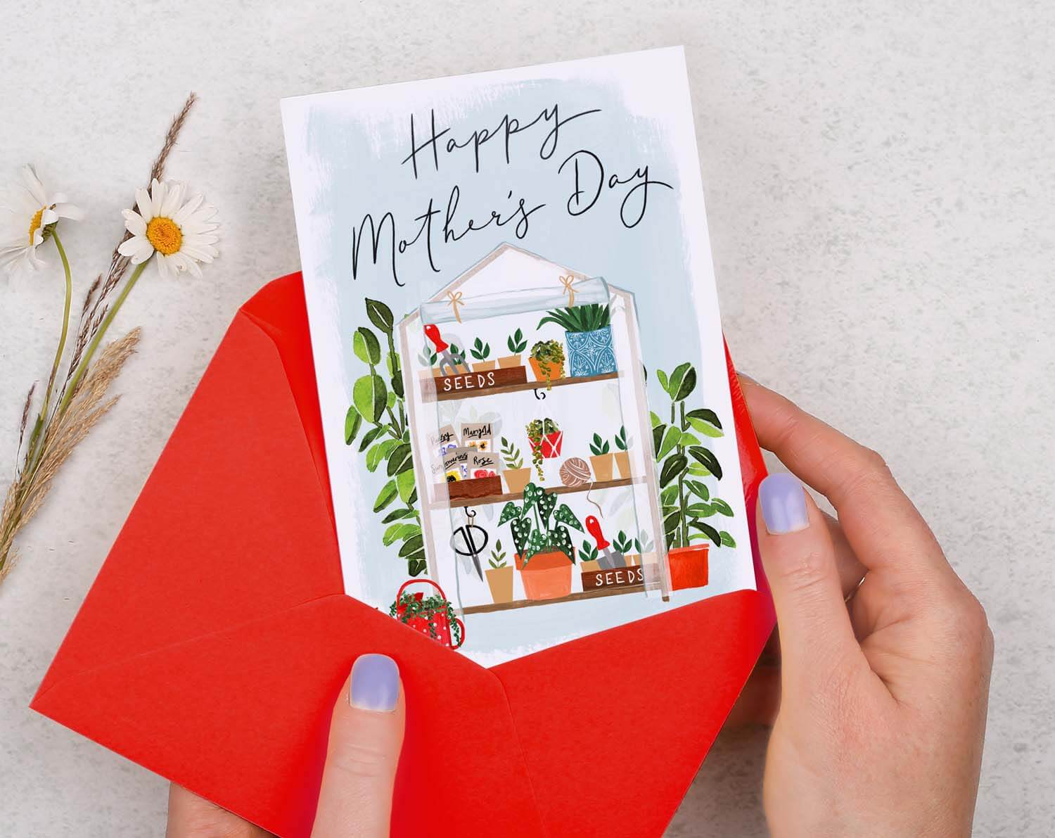 Gardener Mother's Day Card. Greeting & Note Cards designed by Making Meadows