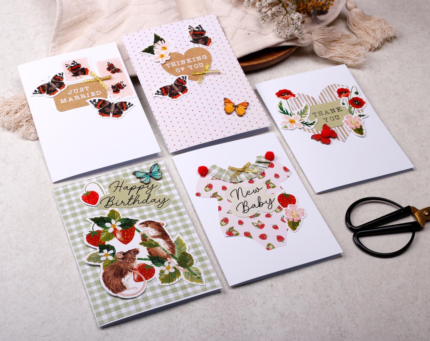 Hedgerow Make Your Own Greeting Card Kit