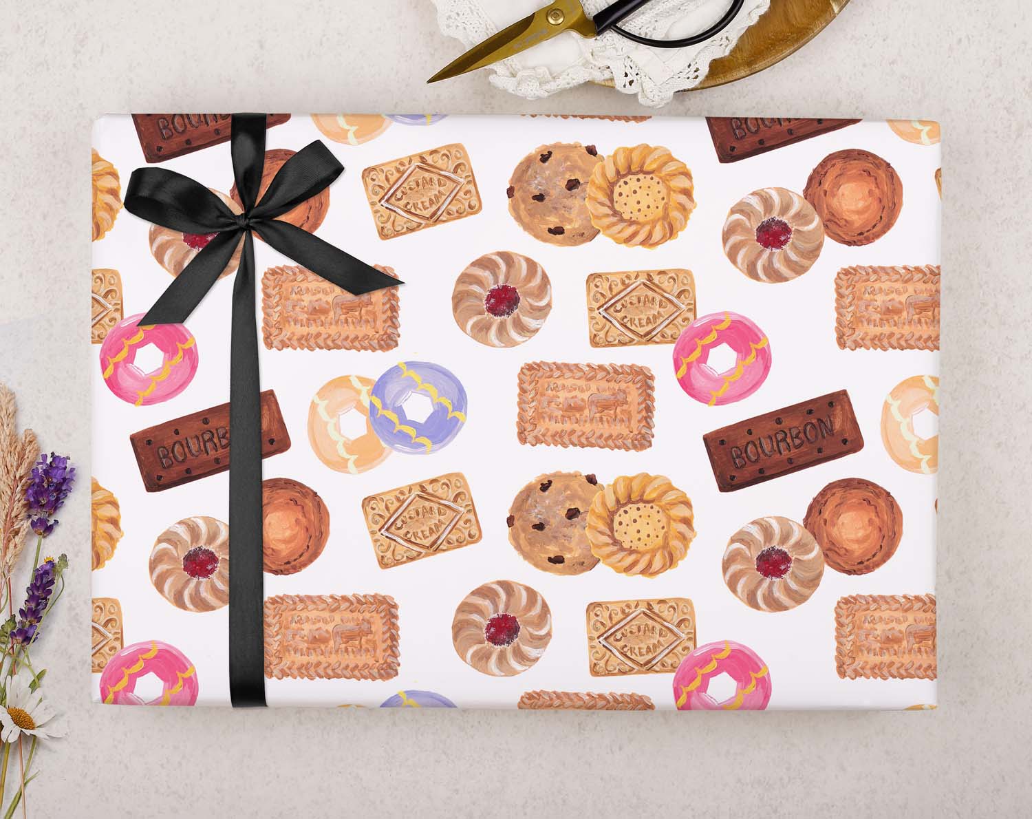 Biscuit Wrapping Paper