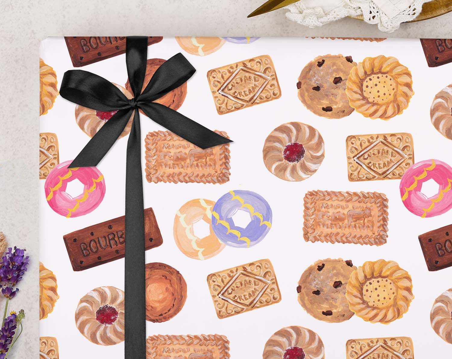 Biscuit Wrapping Paper