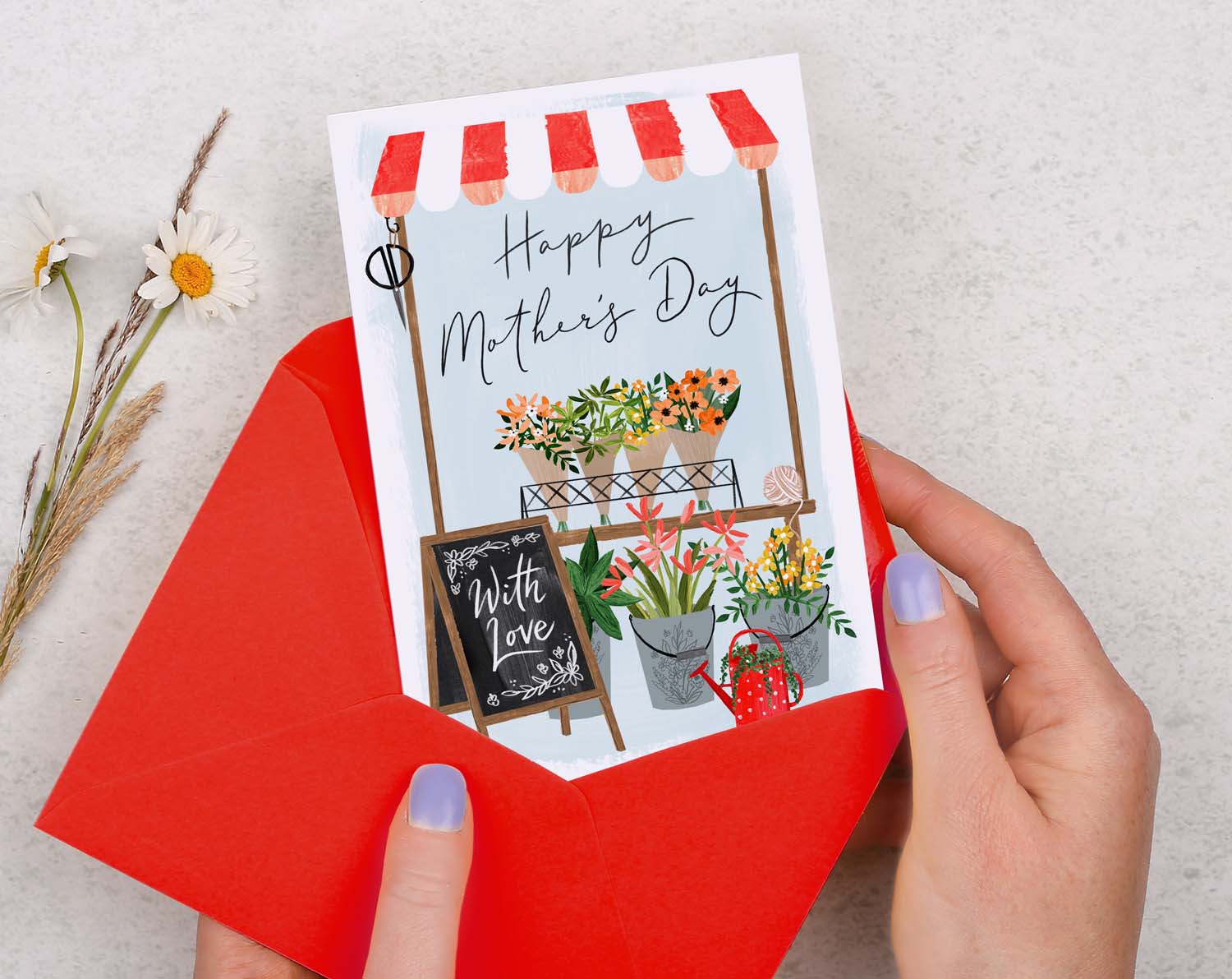 Florist Shop Mother's Day Card