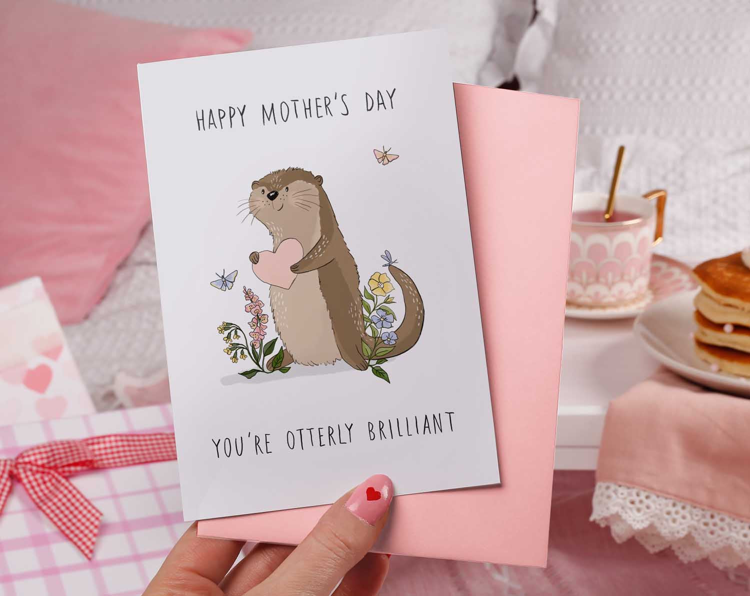 Otter Mother's Day Card