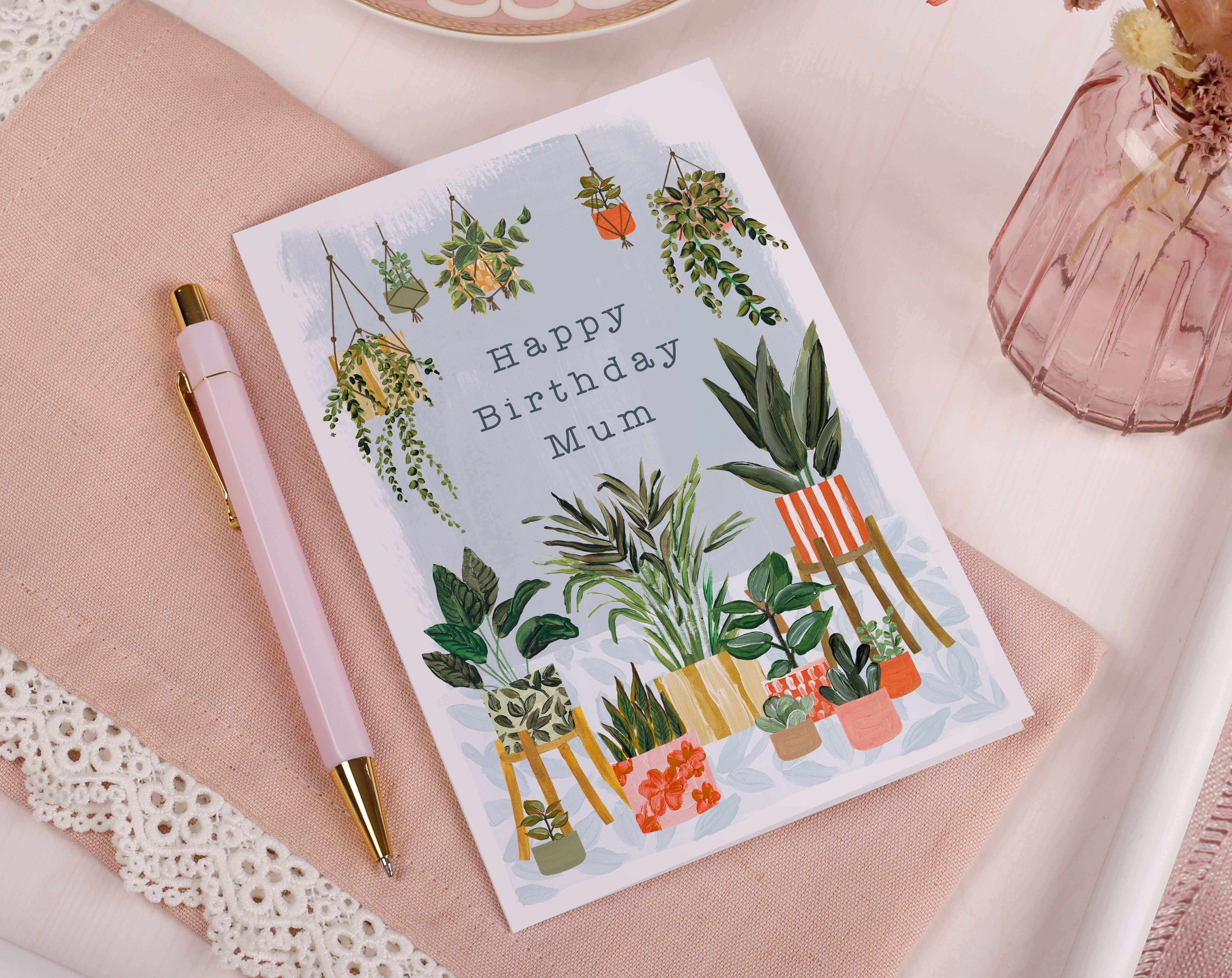 Mum Happy Birthday Card. Greeting & Note Cards designed by Making Meadows