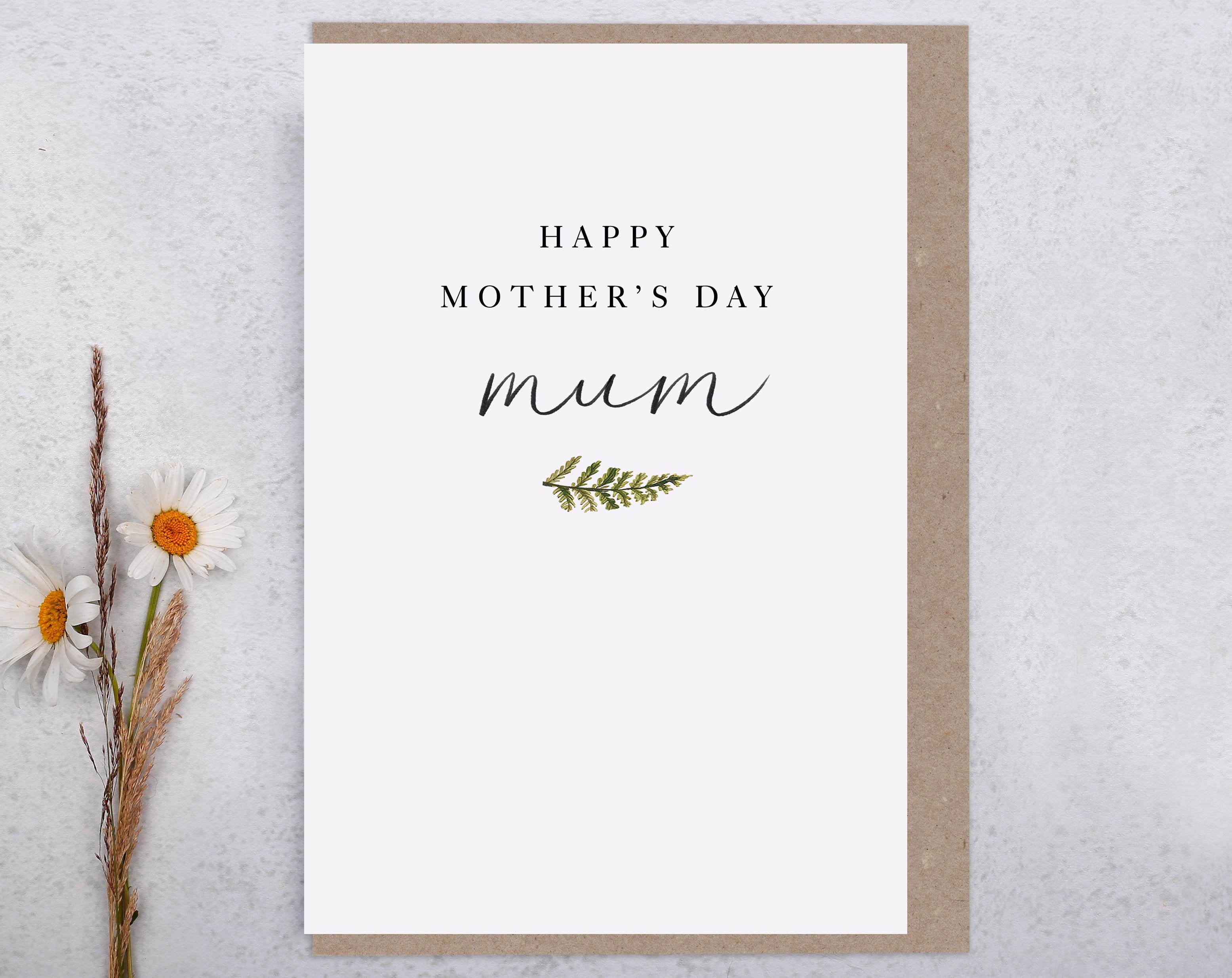Mum Mother's Day Card. Greeting & Note Cards designed by Making Meadows
