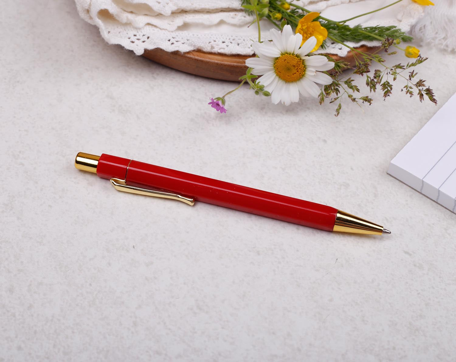 Red & Gold Ballpoint Pen