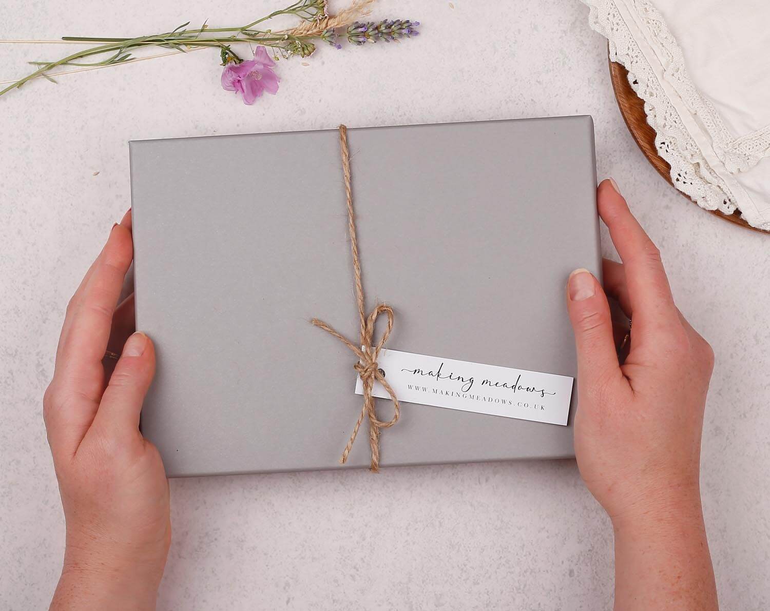 Personalised A5 writing paper with House & Garden Plants. Stationery designed by Making Meadows