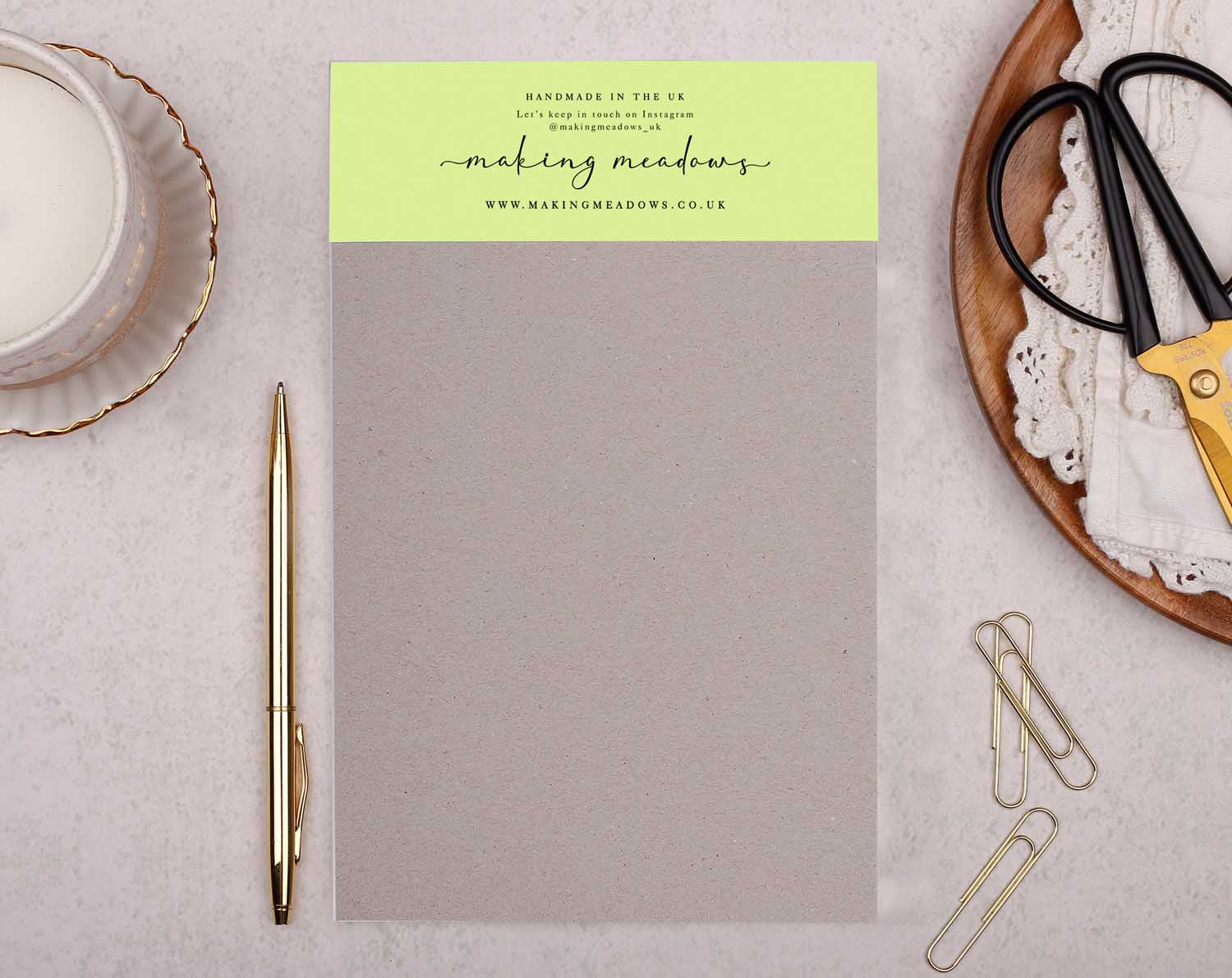 Personalised Cat On Bookshelf Notebook. Notebooks & Notepads designed by Making Meadows