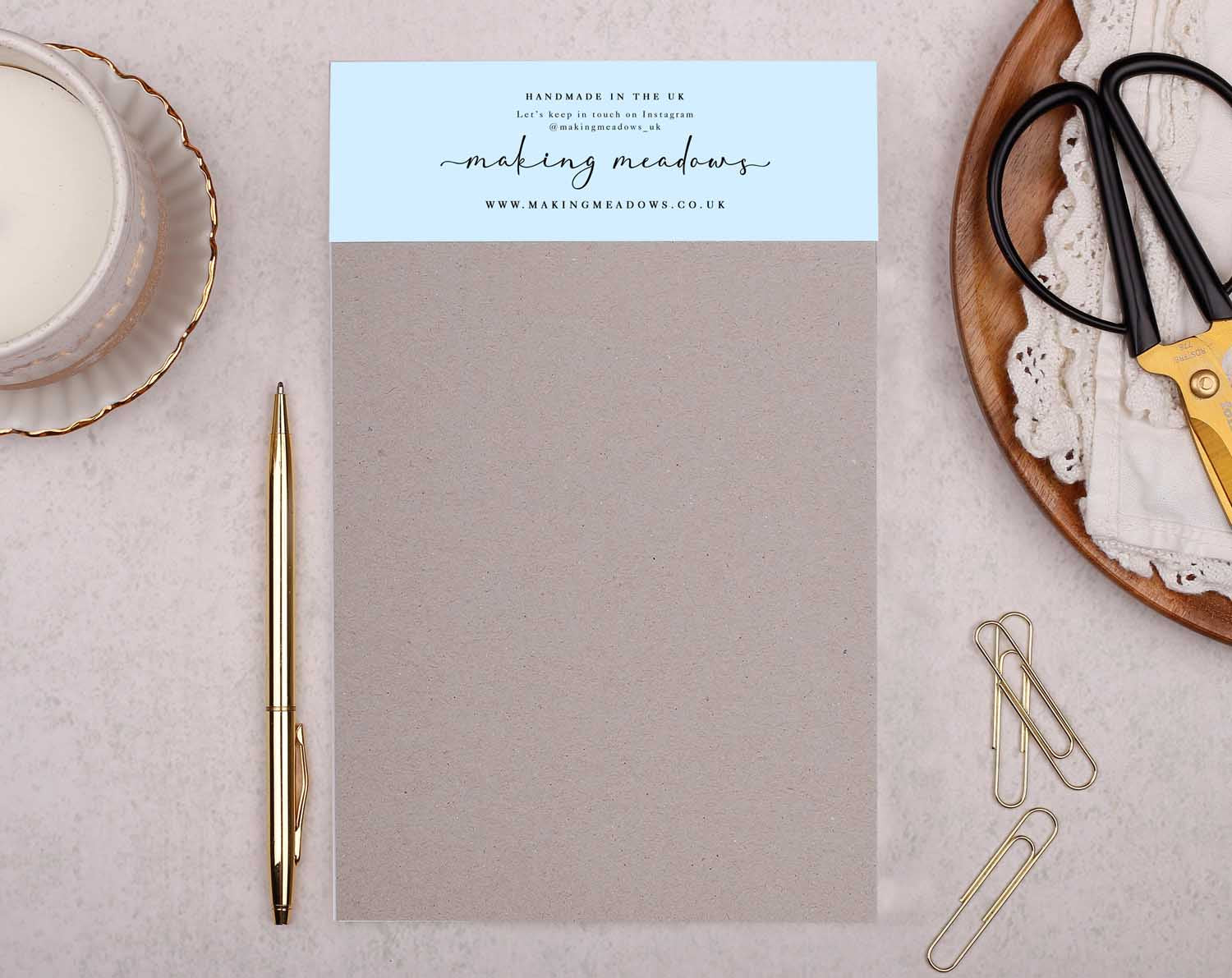 Personalised Mermaid Notebook. Notebooks & Notepads designed by Making Meadows