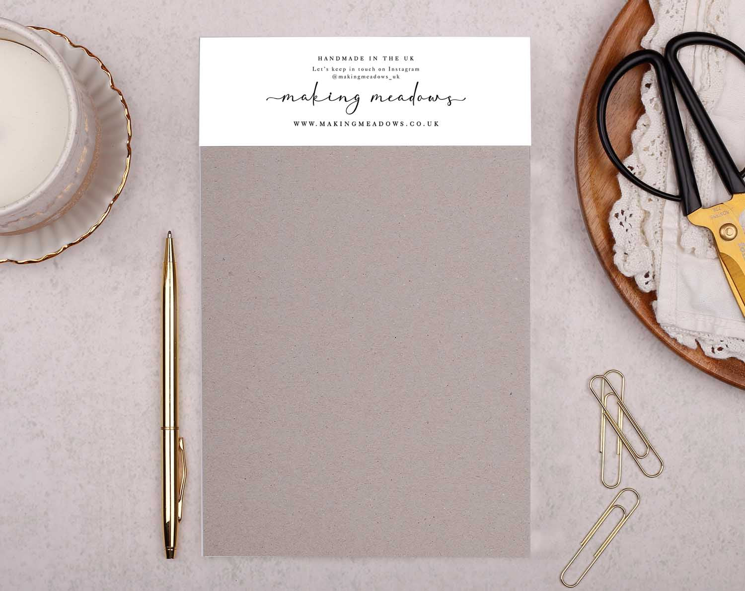 Personalised Tiger Notebook. Notebooks & Notepads designed by Making Meadows